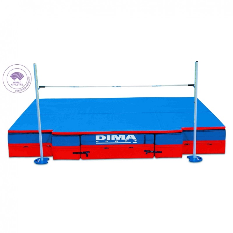 CHALLENGER HIGH JUMP LANDING SYSTEM CERTIFIED WORLD ATHLETICS 6.00 X 4.25/4.00 X 0.70M