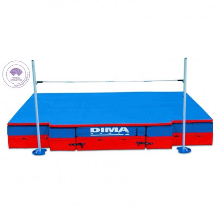 CHALLENGER HIGH JUMP LANDING SYSTEM CERTIFIED WORLD ATHLETICS 6.00 X 4.25/4.00 X 0.70M