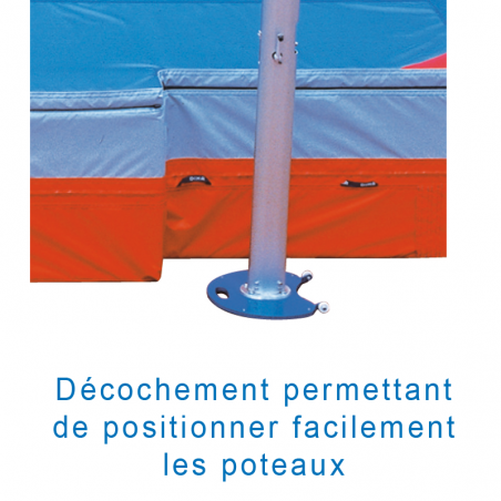 MAJOR CHAMPIONSHIP HIGH JUMP LANDING SYSTEM 7.00 X 4.25/4.00 X 0.70M