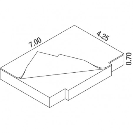MAJOR CHAMPIONSHIP HIGH JUMP LANDING SYSTEM 7.00 X 4.25/4.00 X 0.70M