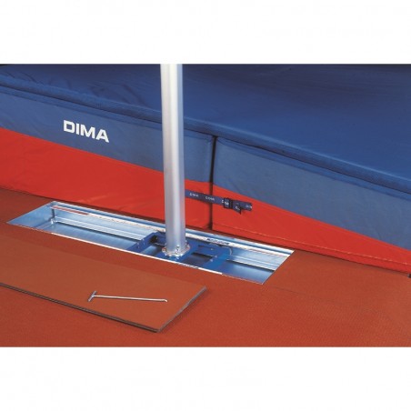 RAIL TO BE EMBEDDEDWITH SLIDING CART AND COVER