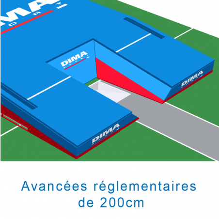 INTERNATIONAL POLE VAULT LANDING SYSTEM 8.00 X 6.00 M