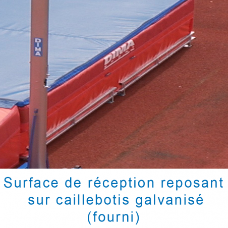 MATELAS PERCHE REVERSIBLE AVEC CAILLEBOTIS 7.00X5.00X0.80/0.50M