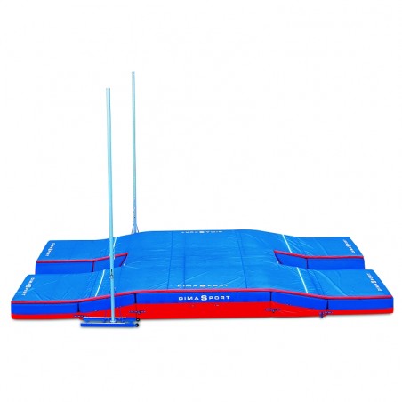 MEETING DOUBLE-FRONT DIMASPORT POLE VAULT LANDING SYSTEM10.00 X 5.00 X 0.80/0.50M
