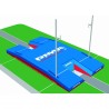 INTERNATIONAL DOUBLE-FRONT UP&DOWN POLE VAULT LANDING SYSTEM 11.00 X 6.00 M