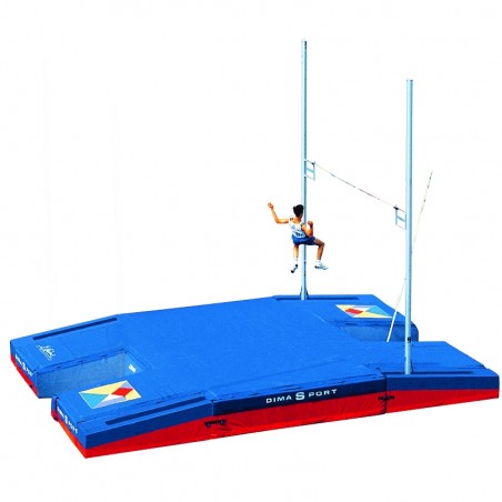 INTERNATIONAL DOUBLE-FRONT UP&DOWN POLE VAULT LANDING SYSTEM 11.00 X 6.00 M