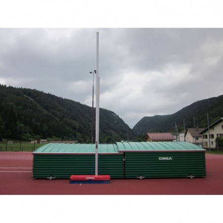 SHED FOR CLUB POLE-VAULT LANDING SYSTEM FOR 6.30 X 5 M MATS