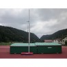 SHED FOR CLUB POLE-VAULT LANDING SYSTEM FOR 6.30 X 5 M MATS