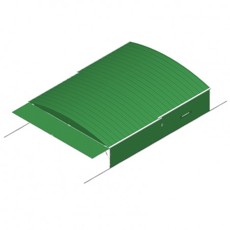 INTEGRAL SHED FOR FEDERAL POLE-VAULT LANDING SYSTEMFOR 7.50 X 5.50 M MATS