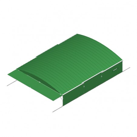 INTEGRAL SHED FOR INTERNATIONAL POLE-VAULT LANDING SYSTEMFOR 8.00 X 6.00 M MATS