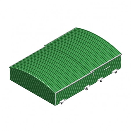 SHED FOR INTERNATIONAL HIGH JUMP LANDING SYSTEM FOR 6.00 X 4.00 M MATS