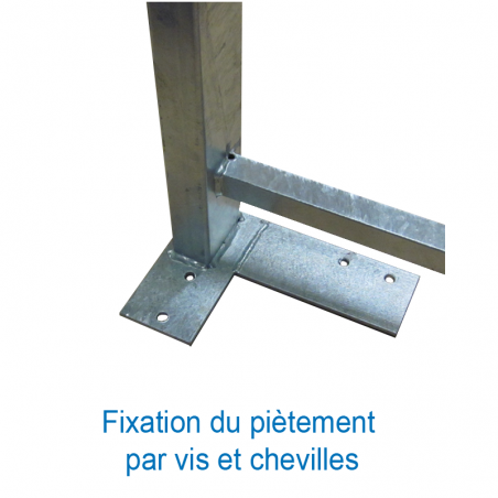 STEEPLECHASE WATER JUMP BARRIER WITH SURFACE MOUNT