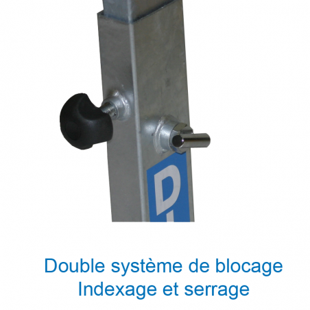 STEEPLECHASE WATER JUMP BARRIER WITH SURFACE MOUNT