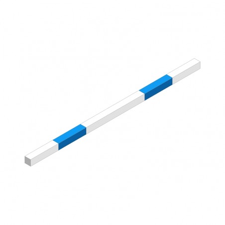 REPLACEMENT WOODEN BEAM FOR STEEPLECHASE WATER JUMP BARRIER