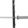 WALL MOUNTED BARBELL HOLDER6 OLYMPIC BARBELLS