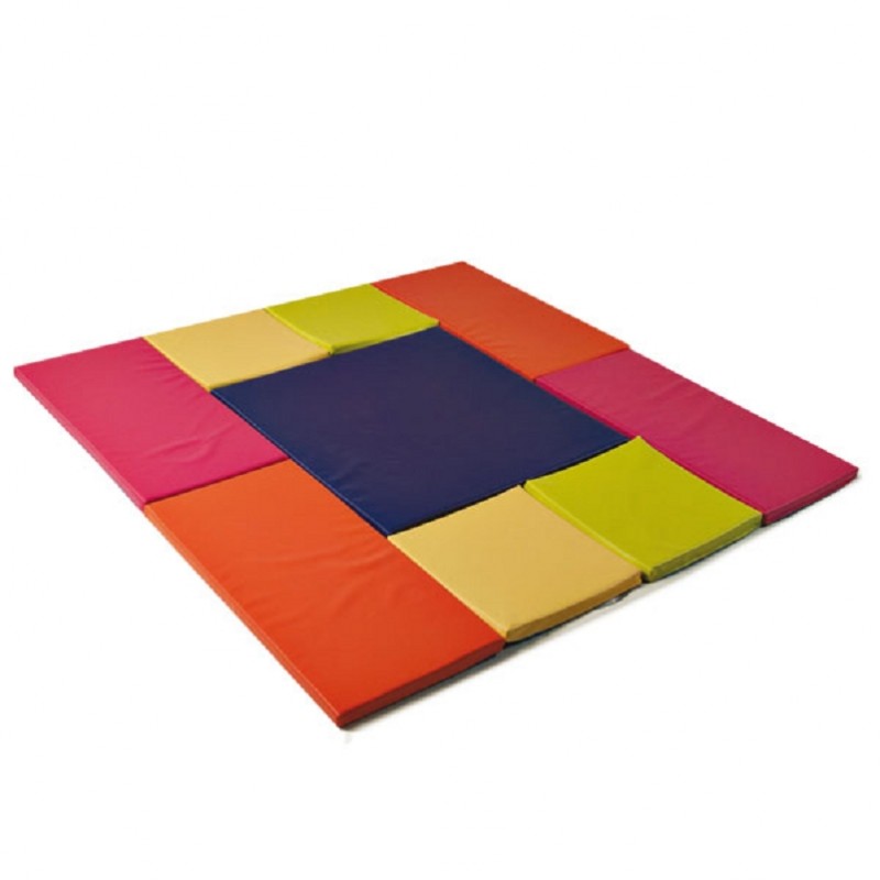 LOT DE TAPIS CONFORT PLUS PATCHWORK DIMAKID ASSOCIATIF AVEC VELCROEPAISSEUR 4 CM