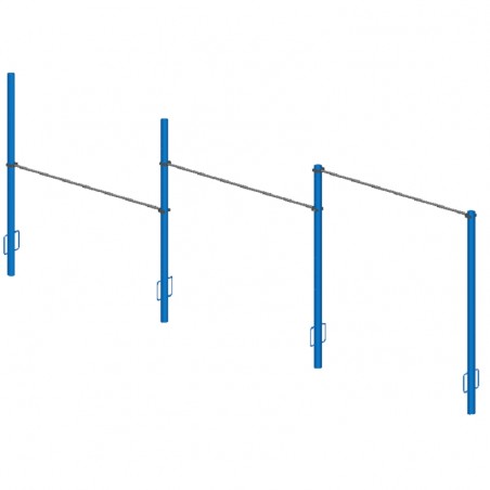 BARRE FIXE SUISSE A SCELLER 1, 2 OU 3 ESPACES AU CHOIX
