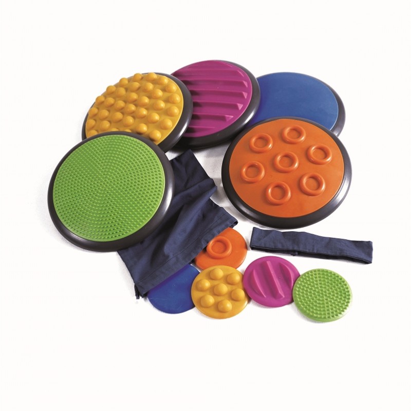 TACTILE DISCS MOBILITY COURSE10 PIECES