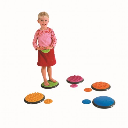 TACTILE DISCS MOBILITY COURSE10 PIECES