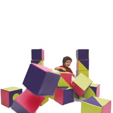 CHILDREN GEANT PUZZLE IN FOAM CUBECONSTRUCTION GAME