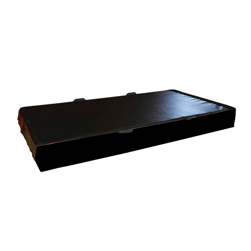 DUAL DENSITY BLACK MATWITH ATTACHMENT STRIPS