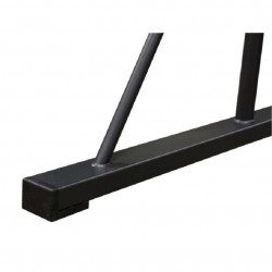 PARKOUR / FREERUNNING DOUBLE WINDOW BARS WITH BRACES - 1M25