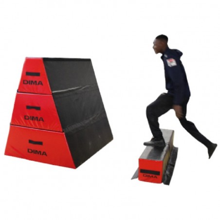 FREERUNNING / PARKOUR FOAM WALL 4 ELEMENTS - 1M80