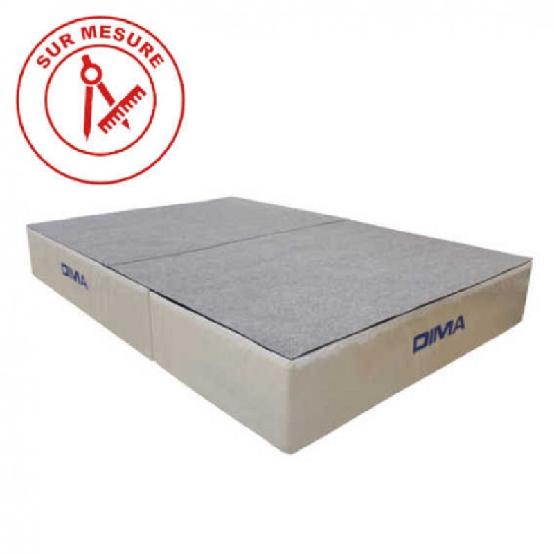 MOQUETTE DE RECOUVREMENT POUR  MATELAS D'ESCALADESUR MESURE