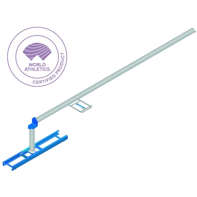 WORLD ATHLETICS COMPETITION FOLDABLE POLE-VAULT UPRIGHTS WITH DIGITAL HEIGH INDICATOR UPRIGHTS WITHOUT RAIL - PER PAIR