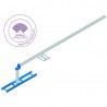 WORLD ATHLETICS COMPETITION FOLDABLE POLE-VAULT UPRIGHTS WITH DIGITAL HEIGH INDICATOR UPRIGHTS WITHOUT RAIL - PER PAIR