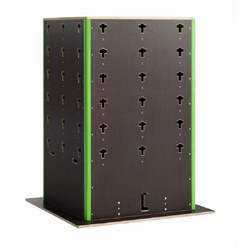 WOODEN PARKOUR CUBESVERSATILE TRAINING