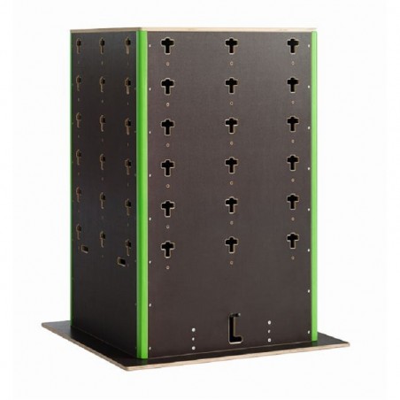 WOODEN PARKOUR CUBESVERSATILE TRAINING