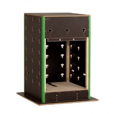 WOODEN PARKOUR CUBESVERSATILE TRAINING