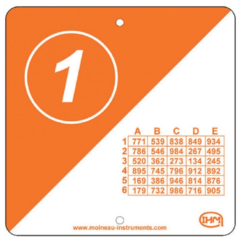 BALISES CODEES SPECIALES LYCEE/COLLEGE LOT DE 10