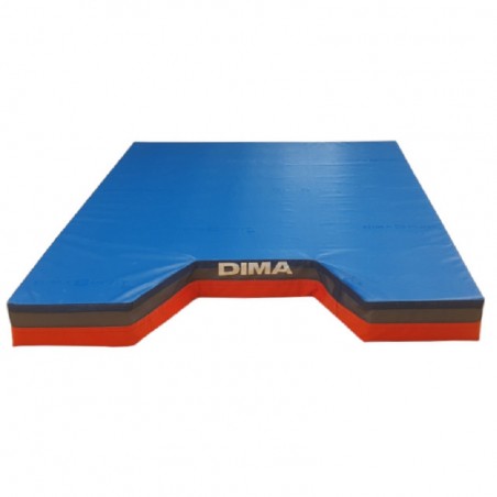 NAGE-KOMI DROP MAT WITH TRAPEZOIDAL NOTCH240 X 200 X 20 CM