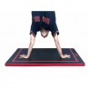 HSPU BLACK FITNESS MAT 122 X 70 X 4 CMWITH MARKING 101.6 X 60.96 CM