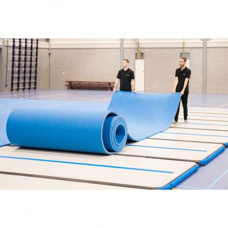 PRATICABLE GONFLABLE DE GYMNASTIQUE 14X14M