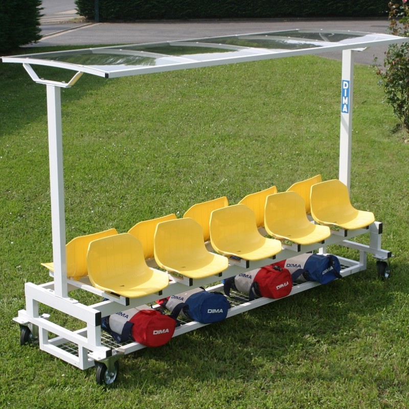 PORTABLE TRACK SHELTER10 SEATS