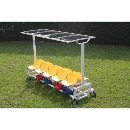 PORTABLE TRACK SHELTER10 SEATS