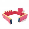 HEART CASTLE PLAY PEN168 X 168 X 80 CM