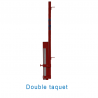 COMPETITION TELESCOPIC STEEL HIGH JUMP STANDARDS (PER PAIR)