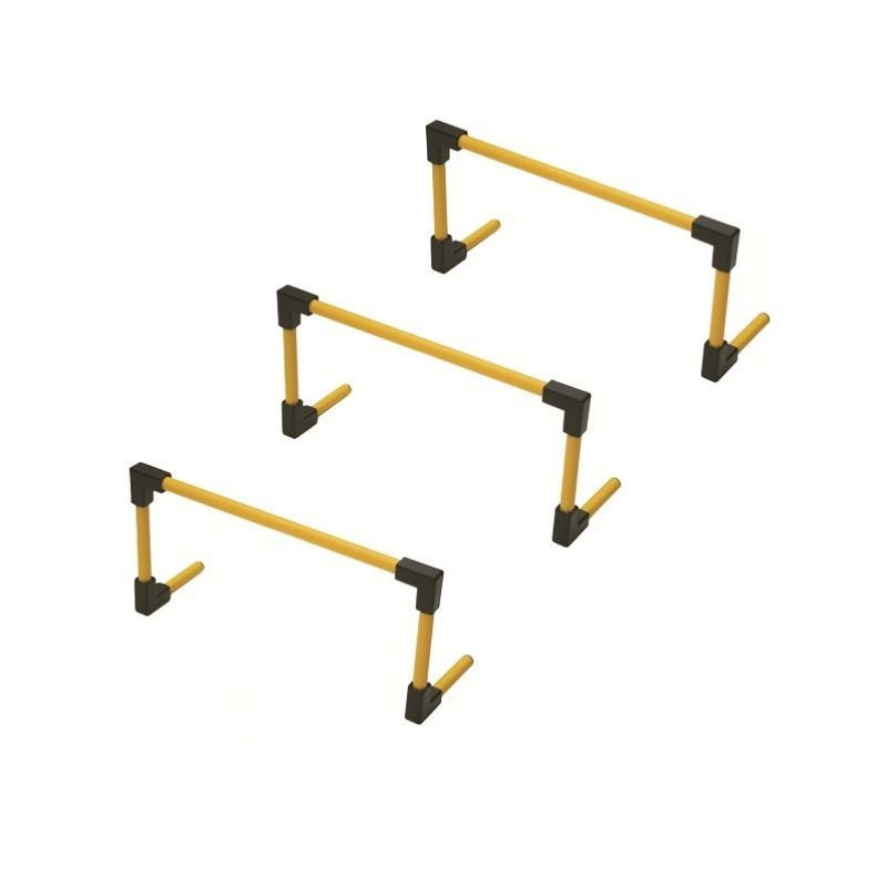 ADJUSTABLE TRAINING HURDLESSET OF 3
