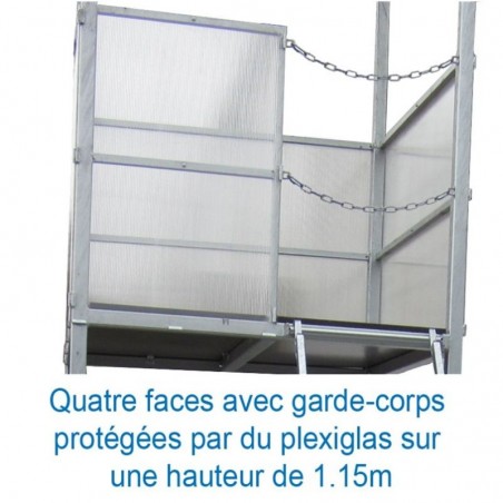 PLATEFORME DE CHRONOMETRAGE AVEC SUPPORT CAMERA