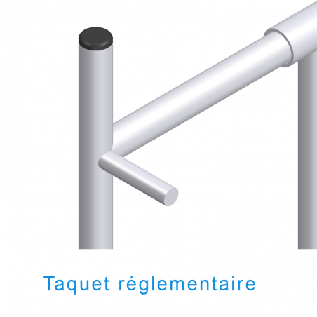 WA COMPETITION FOLDABLE POLE-VAULT UPRIGHTSWITHOUT RAIL THE PAIR