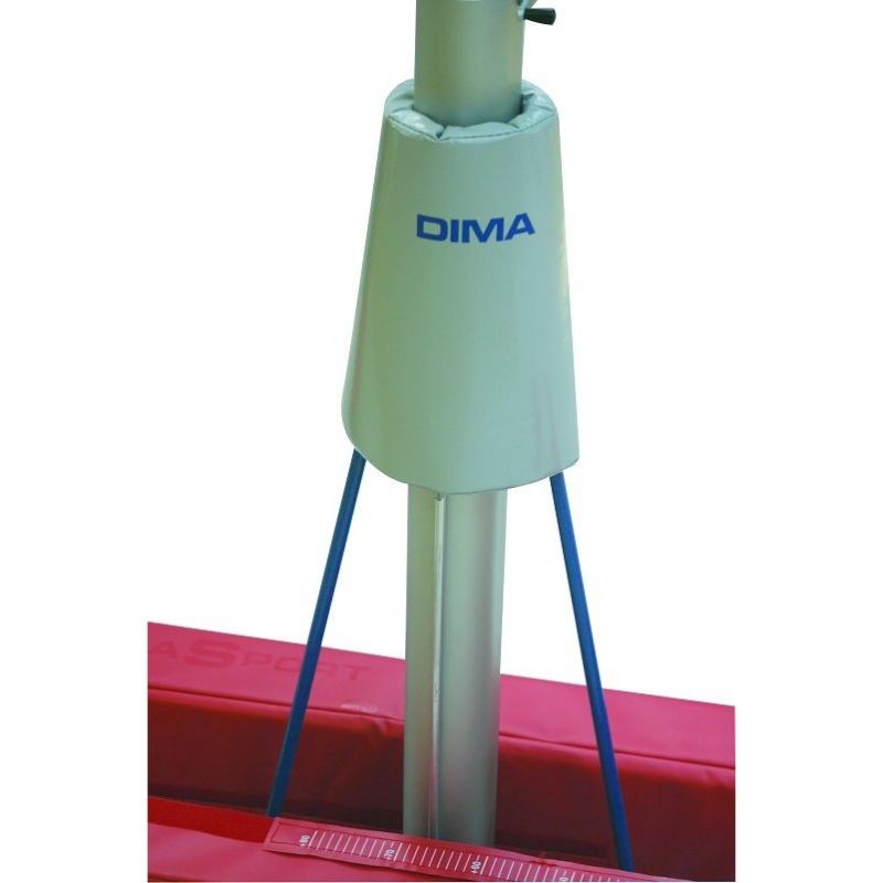 SCREW AND TIE-ROD PROTECTION/PADFOR POLE-VAULT UPRIGHT