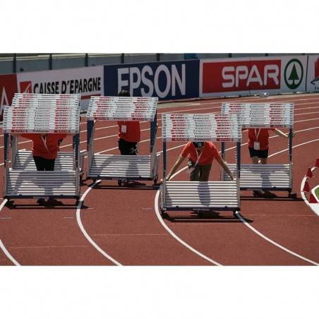 CHARIOT DE TRANSPORT POUR 8 HAIES PRESTIGES/INTERNATIONALES ALUMINIUM