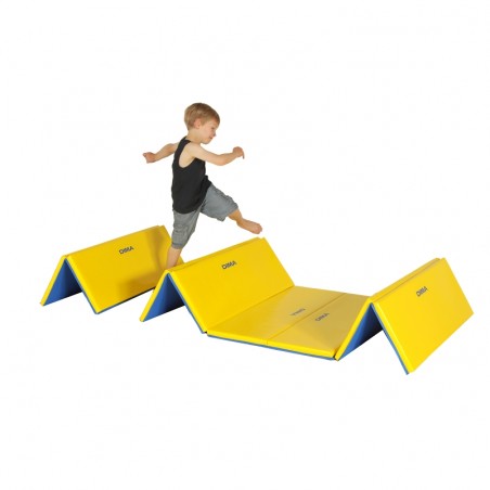 FOAM FOLDING HURDLE MATSET OF 4 - THICKNESS 3 CM