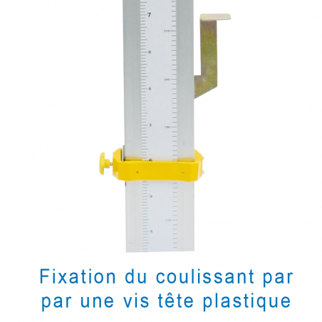 POTEAUX HAUTEUR ALUMINIUM TELESCOPIQUES ELITE LA PAIRE