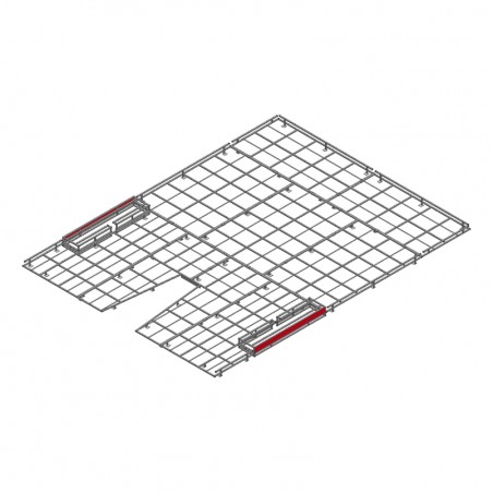 GALVANIZED PLATFORM FOR STANDARD POLE VAULT LANDING SYSTEM