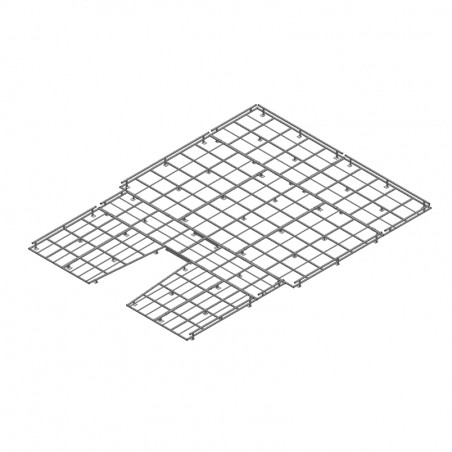 GALVANIZED PLATFORM FOR STANDARD POLE VAULT LANDING SYSTEM